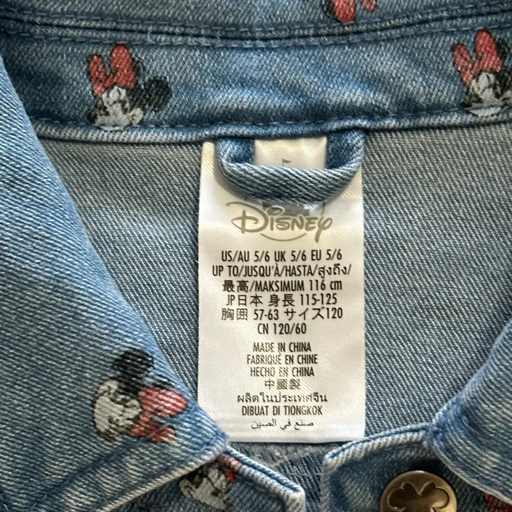 NWT Minnie Mouse Denim Jacket